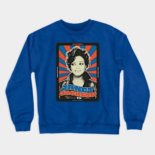 JANET QUEEN - VINTAGE RETRO STYLE - POPART Crewneck Sweatshirt